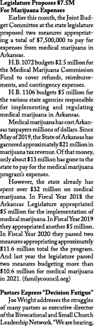 Legislature Proposes  7 5M For Marijuana Expenses Earlier this month, the Joint Budget Committee at the state legisla   