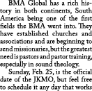  BMA Global has a rich history in both continents, South America being one of the first fields the BMA went into. The...