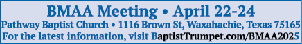 BMAA Meeting • April 22 24 Pathway Baptist Church • 1116 Brown St, Waxahachie, Texas 75165 For the latest information...